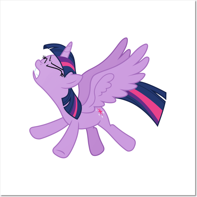 Angry Twilight Sparkle 3 Wall Art by CloudyGlow